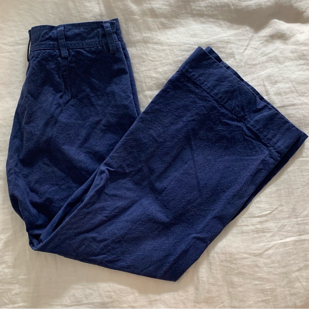 Jesse Kamm Blue sailor pants S small